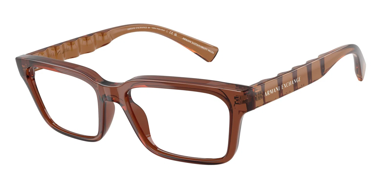Armani Exchange 3116F Eyeglasses - view 3